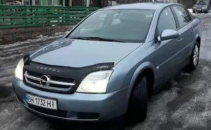 Дефлектор капота (мухобойка) Opel Vectra C c 2002-2006 г.в. (Опель Вектра) Вип Тюнинг